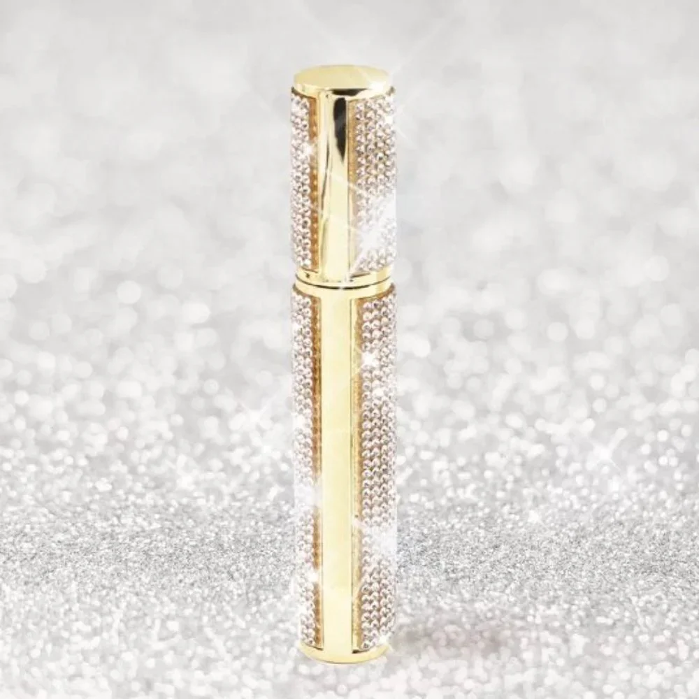 NWT Sparkling Bling Crystal Rhinestone Black Mascara Makeup Cosmetics +Gift!